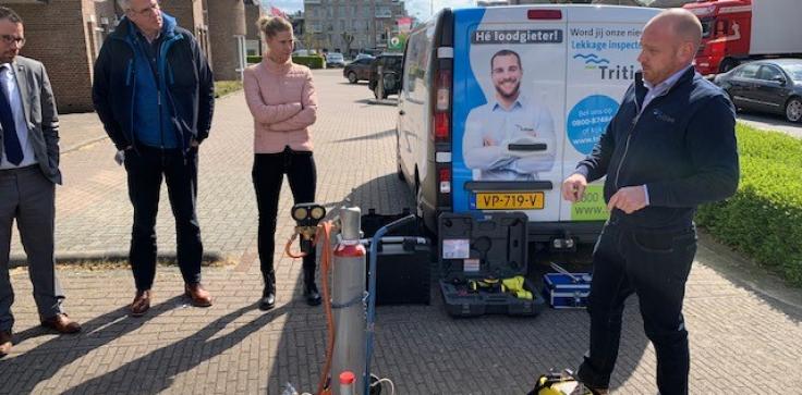 Demo lekdetectie bij Univé 