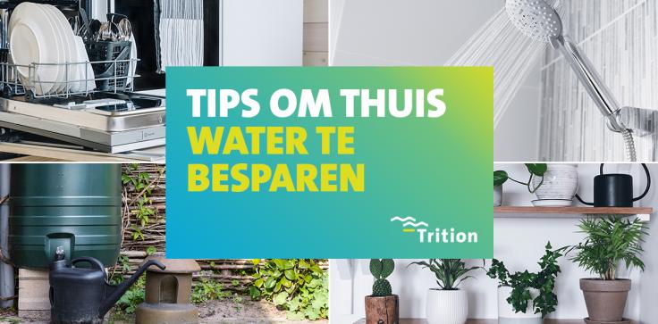 Met deze 5 tips bespaar je water in en rondom je huis 