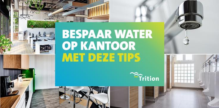 Tips om water te besparen op kantoor