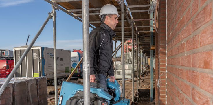 Verwijder bouwvocht, voorkom faalkosten