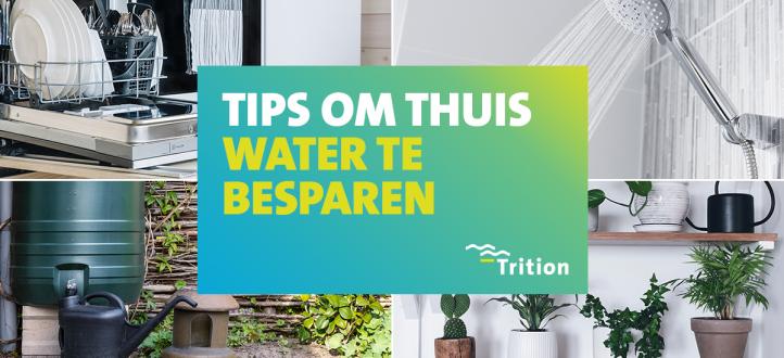 Met deze 5 tips bespaar je water in en rondom je huis 