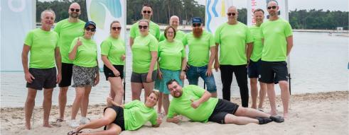 Trition in beweging: sportieve verbinding aan het Henschotermeer 